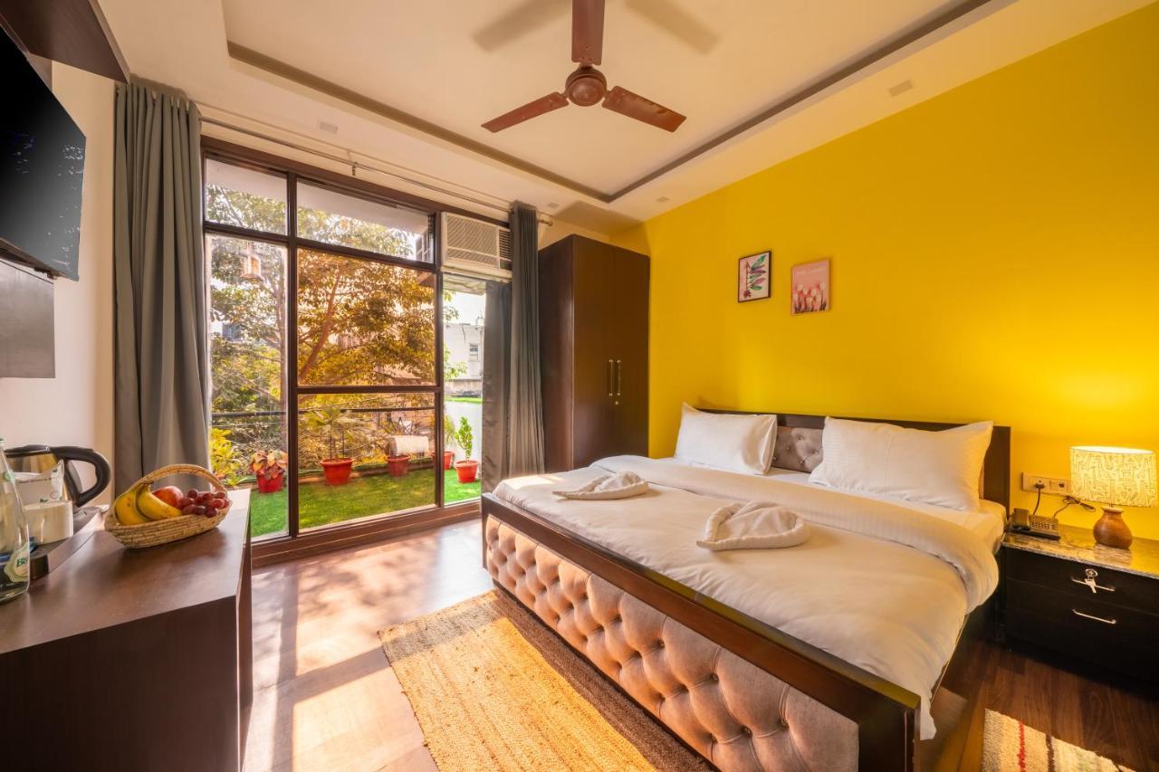 Lime Boutique B&B Gk-1 At Kailash Colony Metro , Greater Kailash Near Eros Hotel Nehru Place นิวเดลี ภายนอก รูปภาพ